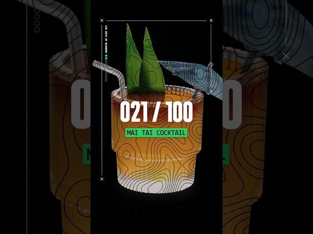 Modeling a Tiki Cocktail in Blender [Day 021/100]