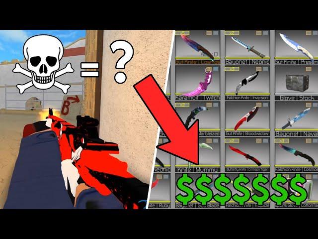 Every DEATH I give away a knife! | Counter Blox |