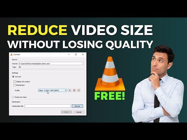 How To Reduce any video size to lower without Losing the Quality (FREE way)