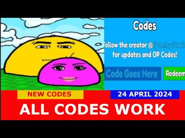 *ALL CODES WORK* [UPDATE 22] Eat Blobs Simulator ROBLOX | NEW CODES | APRIL 24, 2024