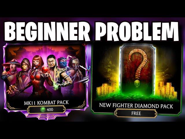 THE BEGINNER PROBLEM IN MK MOBILE...