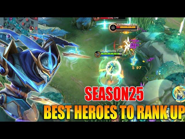 MLBB Season 25 Best Hero to Rank Up Fast!! | Gusion Gameplay | Mobile Legends