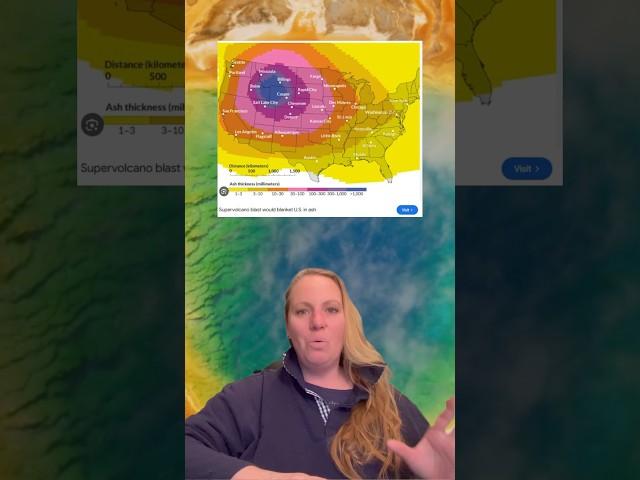 Yellowstone Magma is moving ! #naturaldisaster #supervolcano