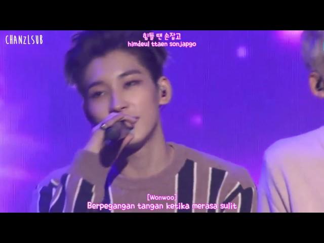 SEVENTEEN (Hip Hop Team) - Lean On Me (Indo Sub) [ChanZLsub]