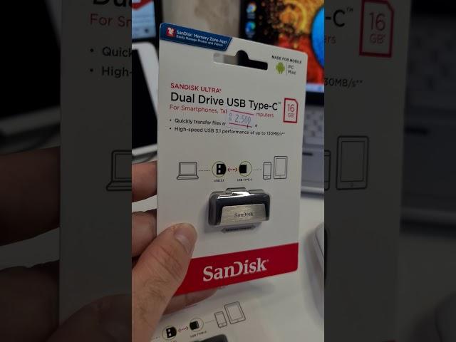 SanDisk Dual Drive USB Tybe C 16GB