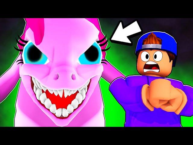 ROBLOX RUN FROM THE PONY FACTORY OBBY!