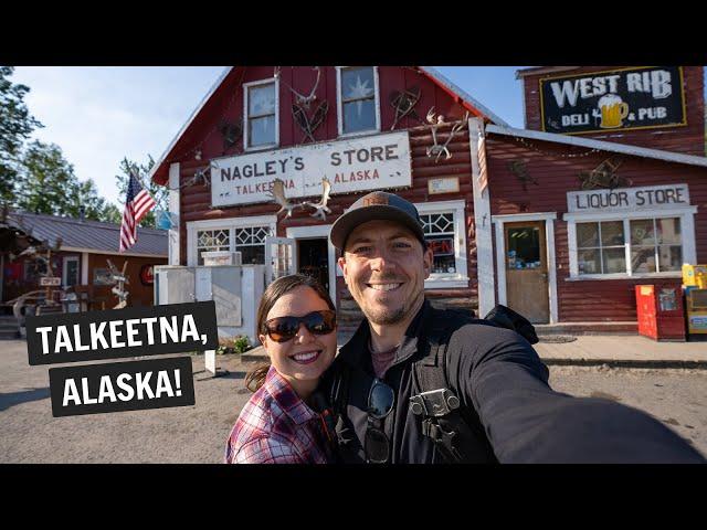 Exploring Talkeetna, Alaska (a CHARMING, quirky town!) | FOOD, fishing, & trying birch syrup!