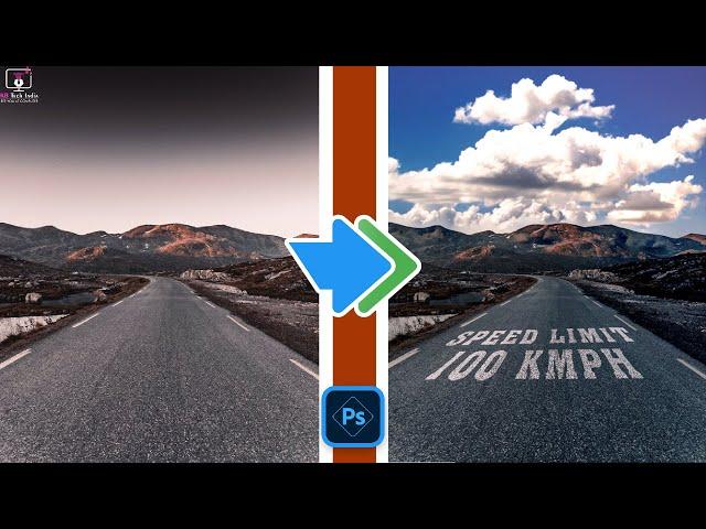 Photoshop Tutorial : Text & Cloud | KB Tech India