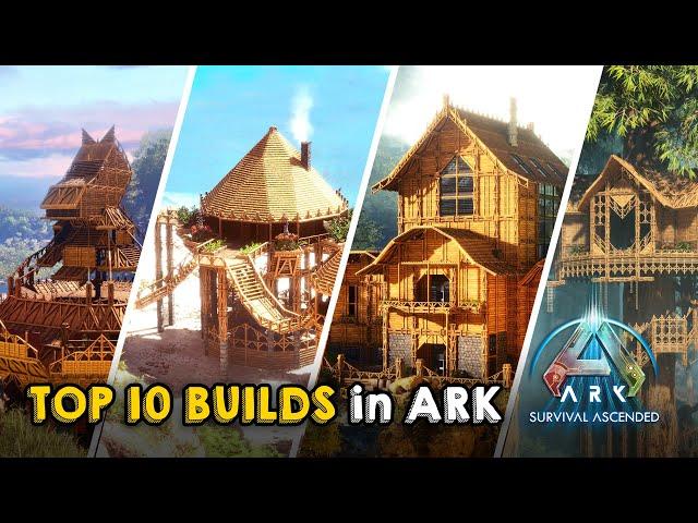 Top 10 Epic Building Ideas | ARK: Survival Ascended