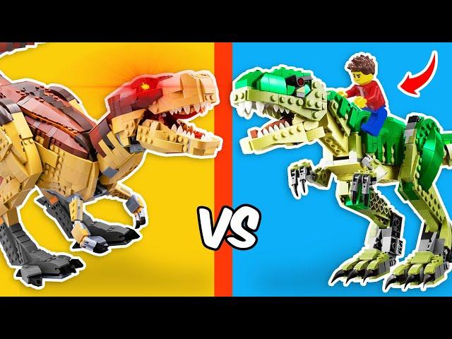 LEGO Dinosaur WORLD: I Build Jurassic Park in LEGO | FUNZ Bricks