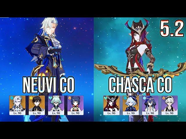 Neuvillette C0 Prototype & Chasca C0 Chain Breaker Spiral Abyss Floor 12 Genshin Impact