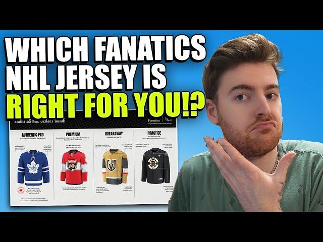 Which NHL Fanatics Jersey Is Right For YOU?!