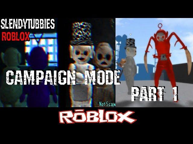 Slendytubbies Full CAMPAIGN Part 1 By NotScaw [Roblox]