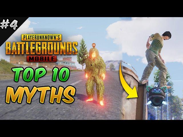 Top 10 Mythbusters in PUBG MOBILE | Tips And Tricks PUBG Myths #4