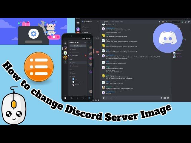 How to change Discord Server Image