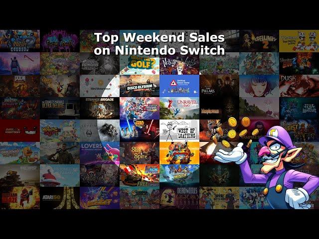 Top 100 Weekend Sales on Nintendo Switch