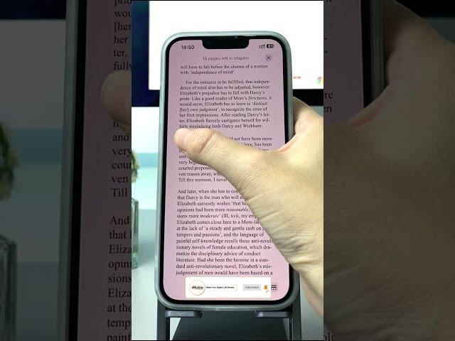 iPhone Hidden Feature - How to Make iPhone Read Books Aloud for You #Shorts