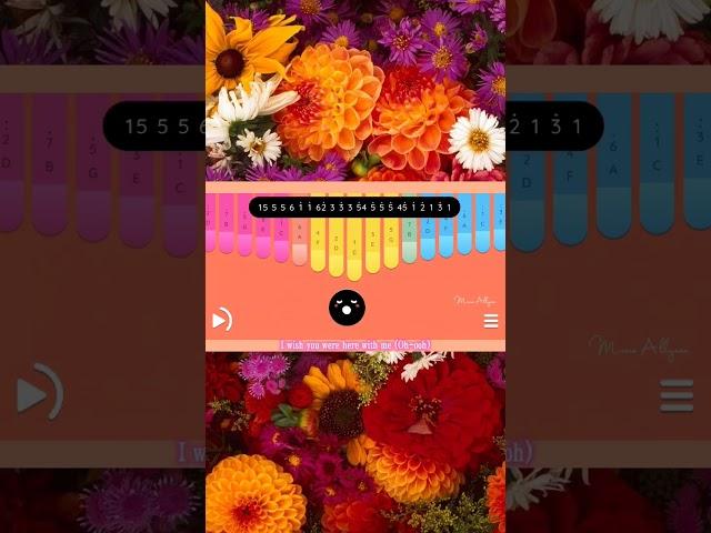 Right Now - One Direction || Kalimba Cover || Easy Tabs (Keylimba App)