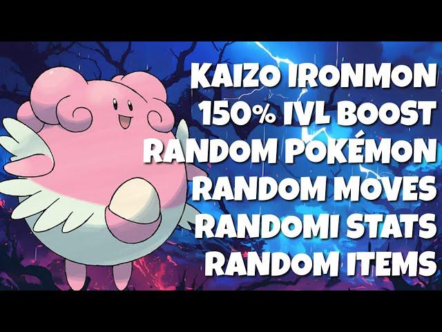 Internet is BACK -  Kaizo Ironmon Challenge (5,000+ Attempts) Most Random Pokemon Challenge