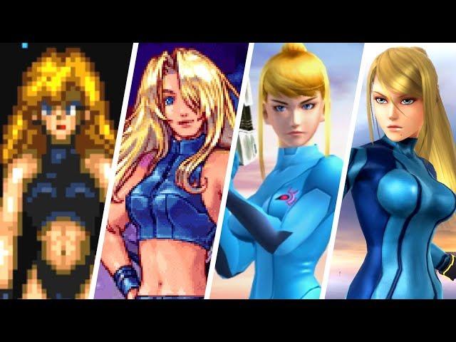 Evolution of Zero Suit Samus (1986 - 2018)