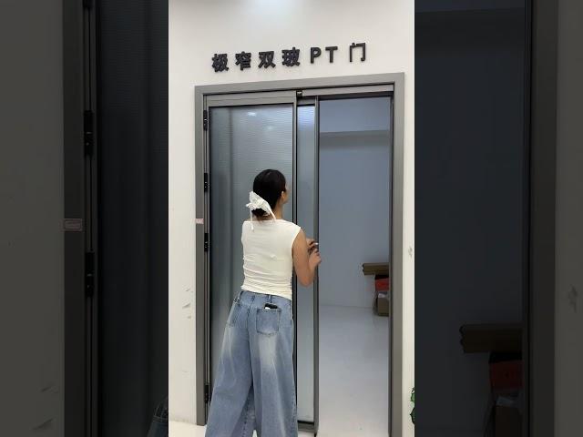 The latest design of aluminum sliding door PD door PT door has two functions of sliding and opening
