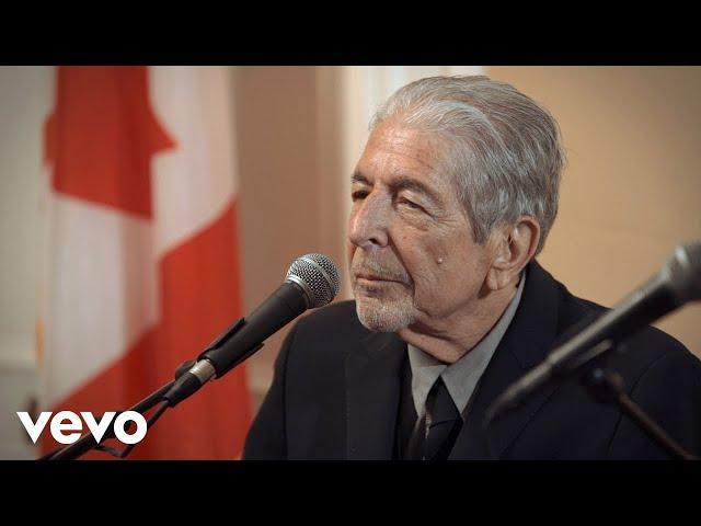 Leonard Cohen discusses his faith and performing in Israel (You Want It Darker album press...