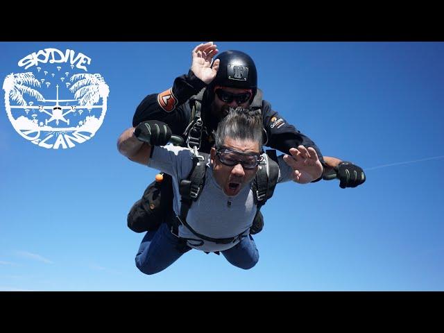 Ronald MAKES His FIRST SKYDIVE!