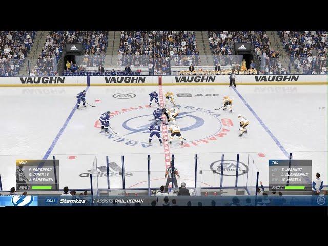 NHL 24 | Nashville Predators vs Tampa Bay Lightning - Gameplay PS5