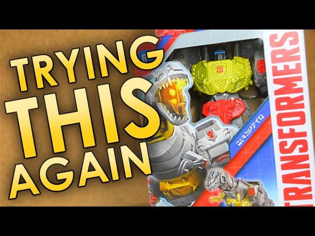 Are They Still Bad? OPENING Transformers Authentics Again (Grimlock)