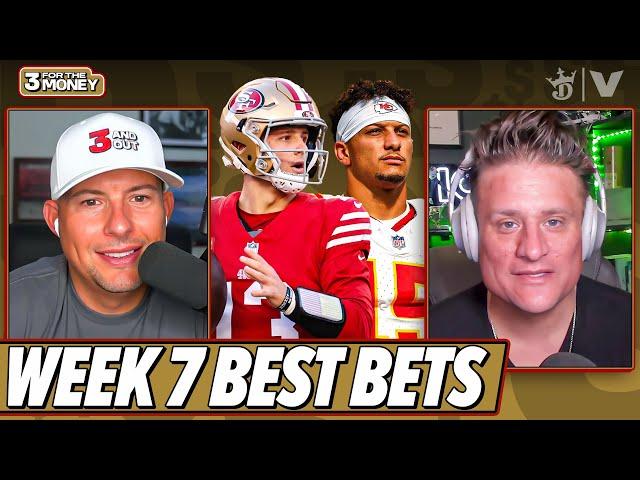 NFL Week 7 Best Bets: Chiefs-49ers, Lions-Vikings, Jets-Steelers, Ravens-Buccaneers | 3 & Out