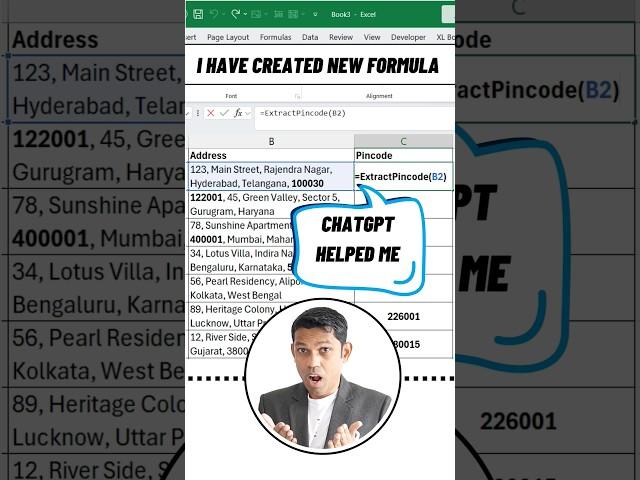  OMG! Chatgpt can create an Excel formula for you #chatgpt #excel