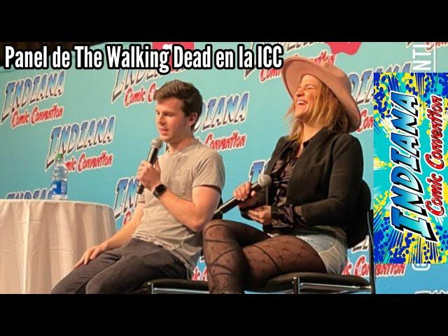 Indiana Comic Con 2021 - Panel de TWD: Paola Lázaro y Chandler Riggs