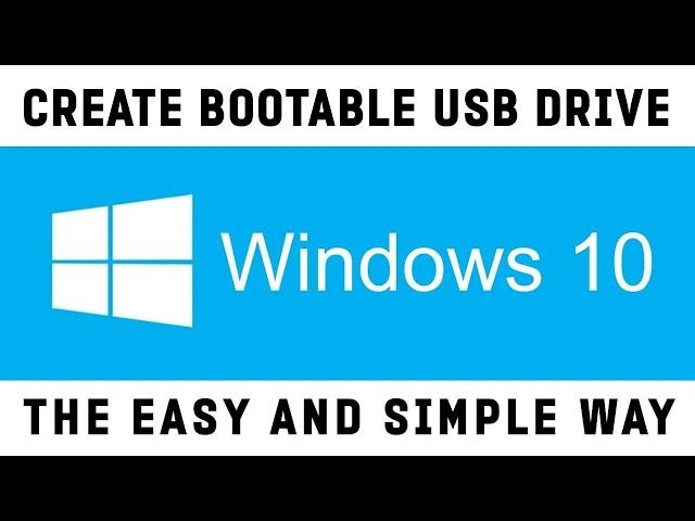 Bootable Usb Drive | Windows 10 | Windows 7 | Tutorial