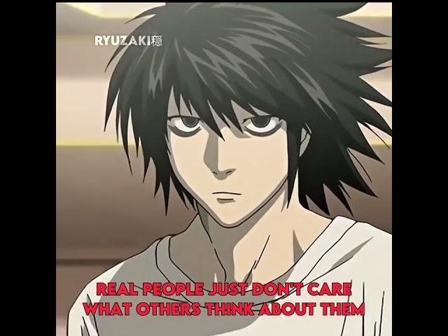 Fake or real #lightyagami #ryuzaki #llawliet