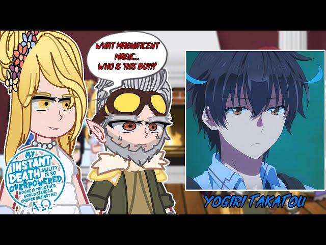 Tsuki ga Michibiku Isekai Douchuu react to Yogiri Takatou | - GC