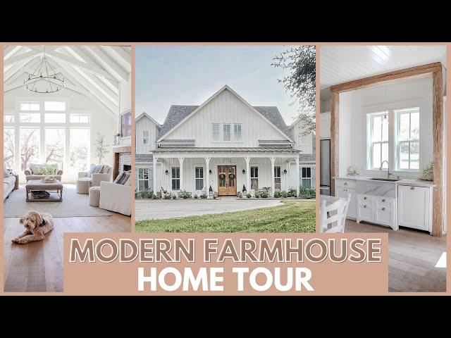 MODERN FARMHOUSE HOME TOUR | New Build Home Questions Answered with @The.Old.Barn | FARMHOUSE LIVING