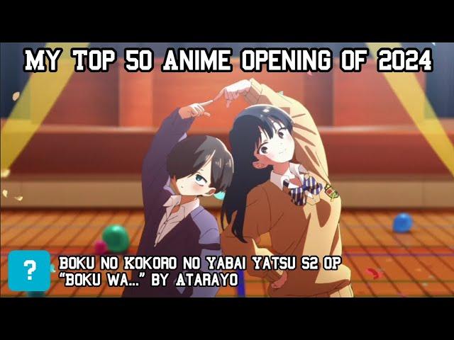 My Top 50 Anime Openings of 2024