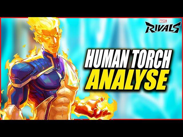 LA TORCHE HUMAINE SUR MARVEL RIVALS  ► HUMAN TORCH NEW DUELLISTE (ANALYSE)