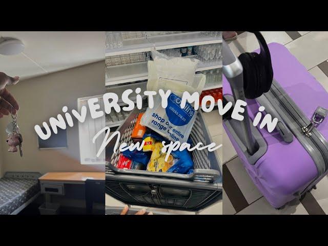 University move in vlog 2024 | Room tour | New space | CapeTown | #southafricanyoutuber