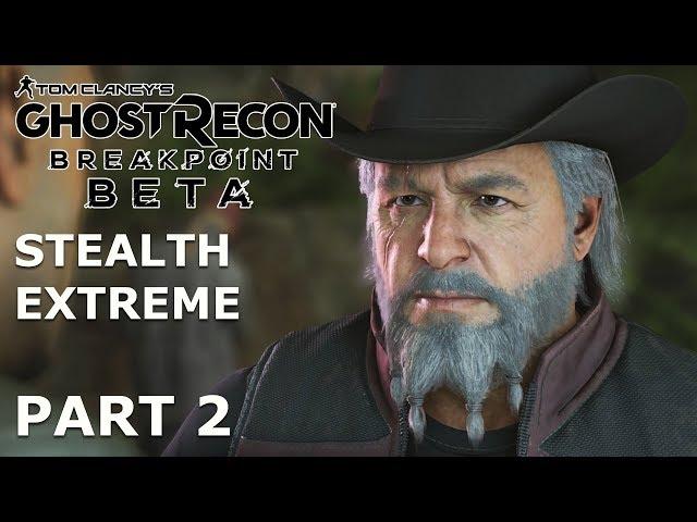 GHOST RECON BREAKPOINT Beta Part 2 – HOMESTEADERS – Extreme Stealth Gameplay