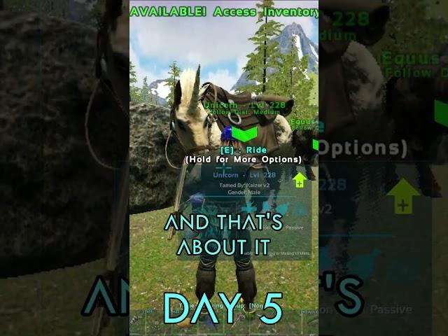 Got the Mobile Smity but can't use it much! - ARK: Survival Evolved - ARK #shorts