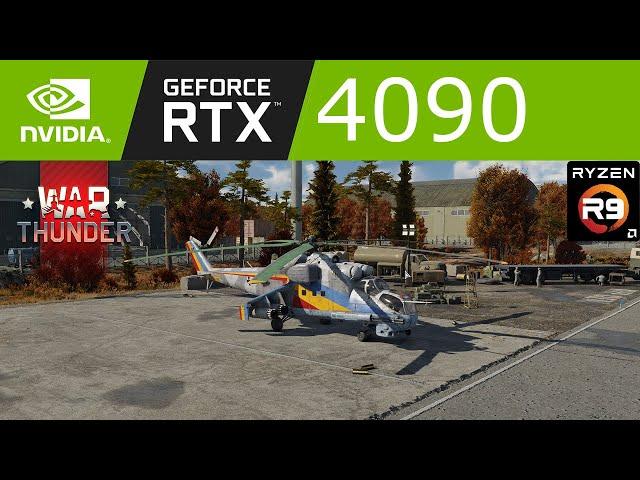 RTX 4090: Mi 24P HFS 80 (War Thunder)