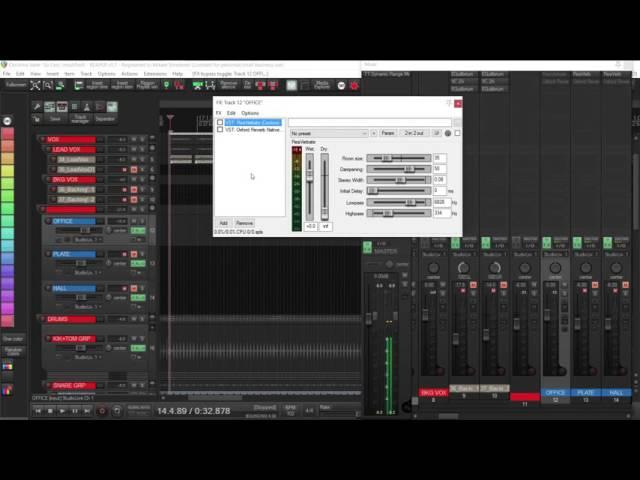 Creating vocal reverbs like Fab Dupont with reaper plugins