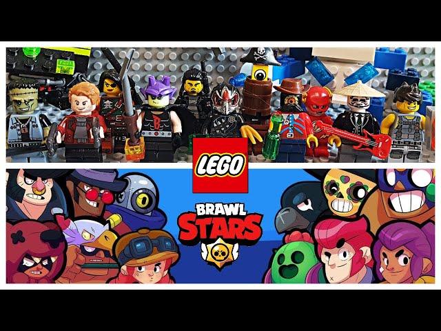 LEGO Brawl Stars Challenge. Make brawler from lego.