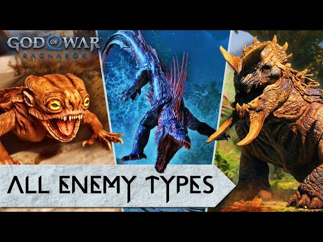 All Enemy Types in God of War Ragnarok - Monsters & Bosses Guide