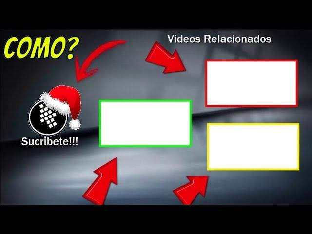 Aprende⏩COMO PONER VIDEOS AL FINAL en Youtube (Pantallas Finales)