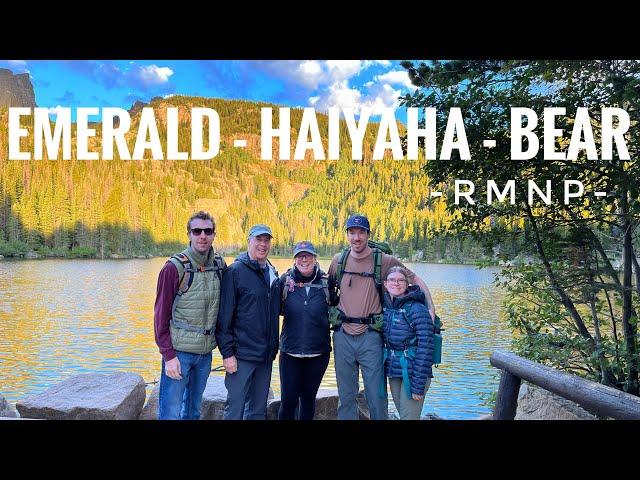 Emerald Lake, Lake Haiyaha, Bear Lake Hikes ~ Rocky Mountain National Park, CO