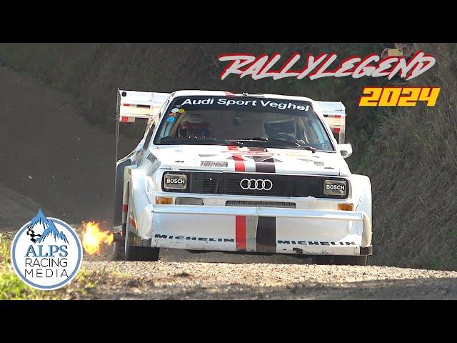 Rallylegend 2024 | Best of - jumps , drifts , crash & crazy action - the rally boss level [HD]