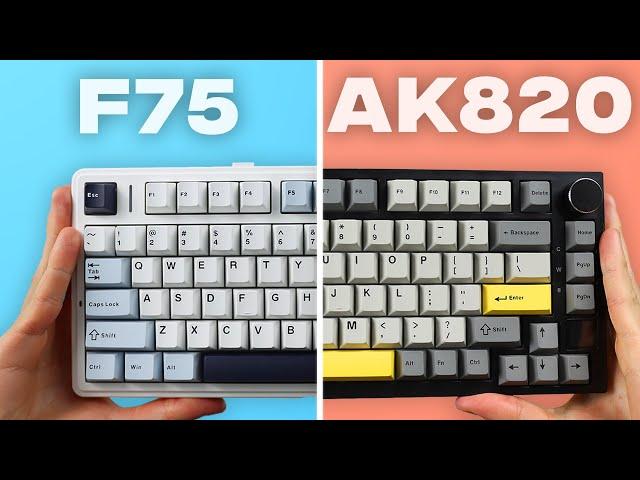 Best Budget 75% Keyboard? (AULA F75 vs Ajazz AK820 Pro)