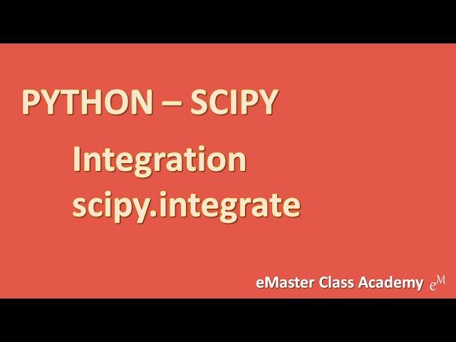 Python Tutorial: Learn Scipy - Integration (scipy.integrate) in 7 Minutes